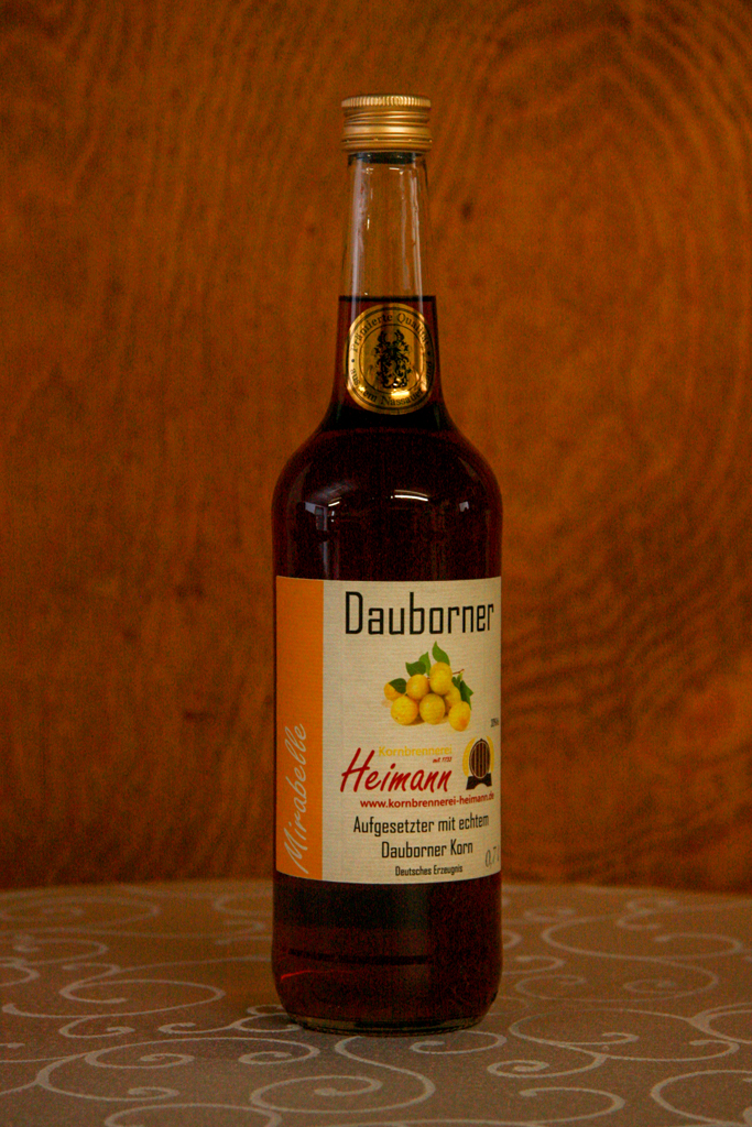 Dauborner Aufgesetzter mit Mirabellen, Flasche, 30% vol.