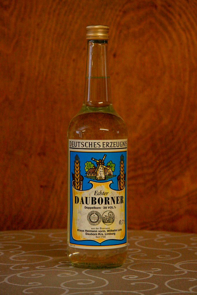 Echter Dauborner Doppelkorn, Flasche, 38% vol.