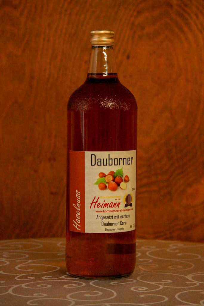 Dauborner Haselnuss, Flasche, 20% vol.